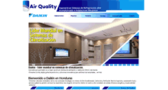 Desktop Screenshot of airqualityhn.com